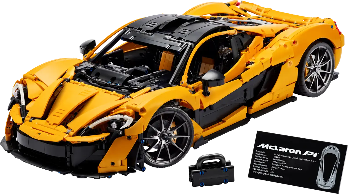 GM McLaren P1 - 3893 Pieces